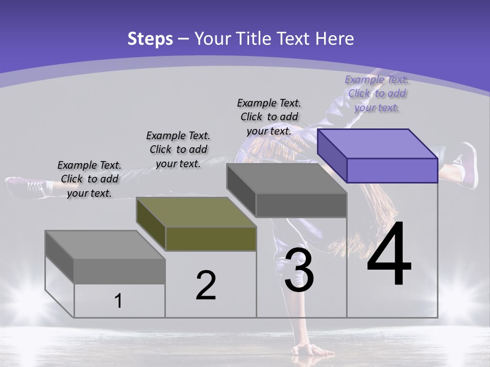 Square Shape Abstract PowerPoint Template