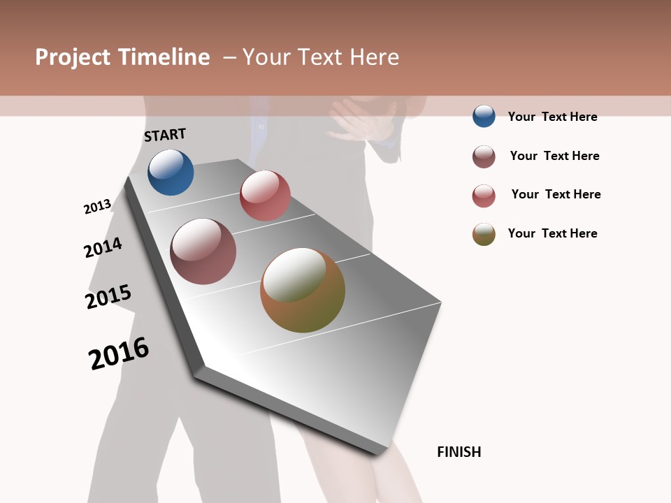 World Shape Globe PowerPoint Template