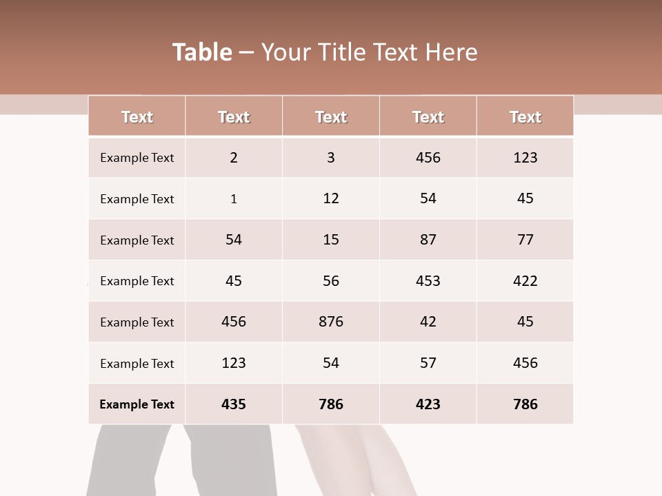World Shape Globe PowerPoint Template