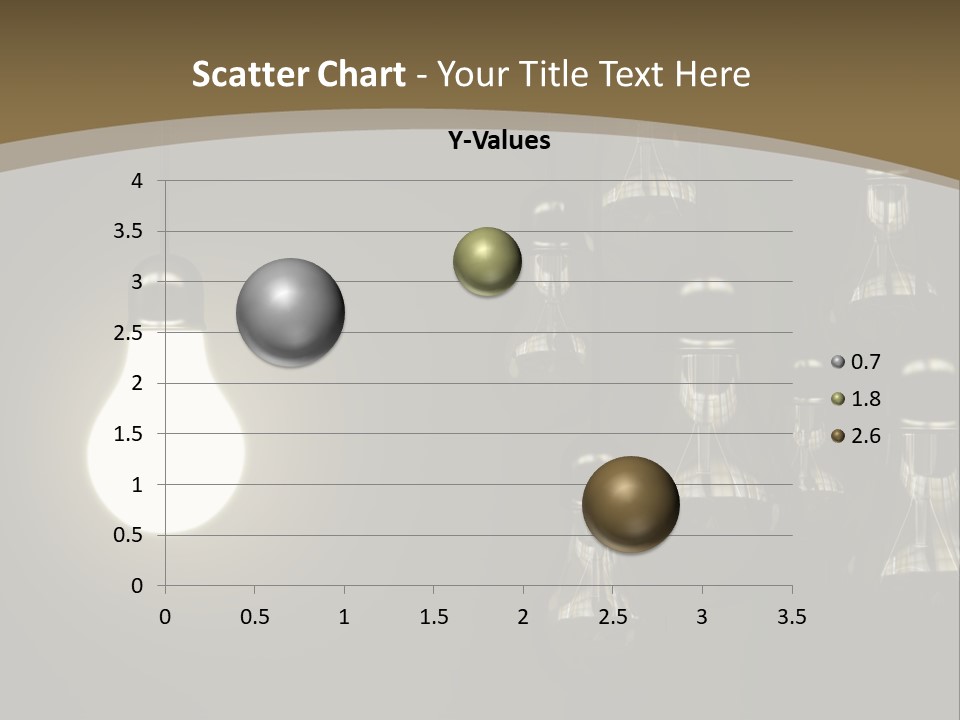 View Town Downtown PowerPoint Template