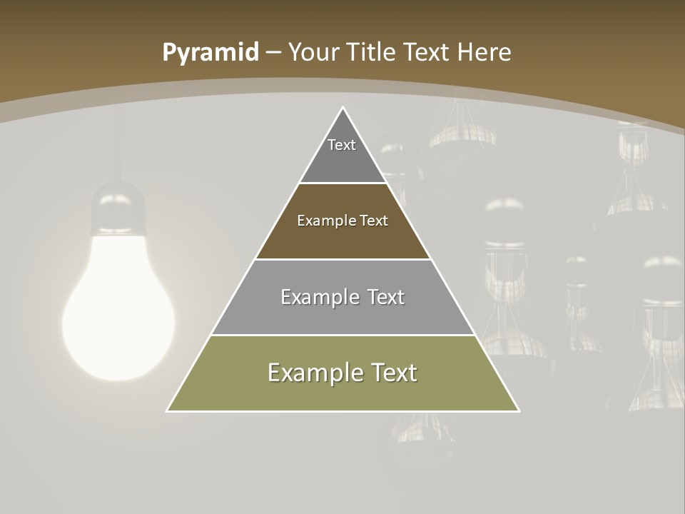 View Town Downtown PowerPoint Template