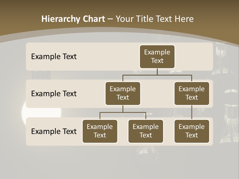 View Town Downtown PowerPoint Template