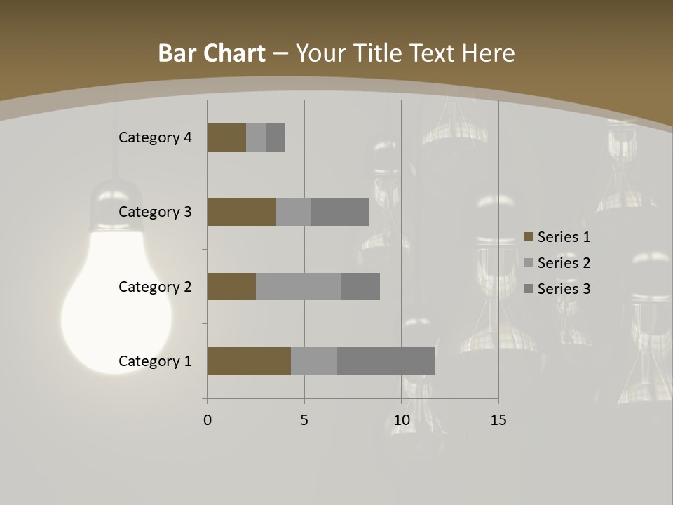 View Town Downtown PowerPoint Template