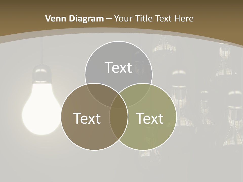 View Town Downtown PowerPoint Template
