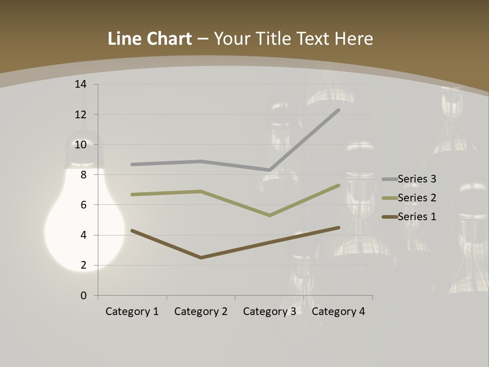 View Town Downtown PowerPoint Template