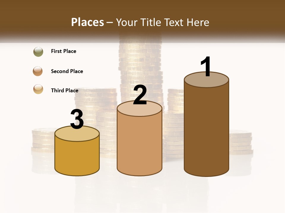 Downtown Graphic Cube PowerPoint Template