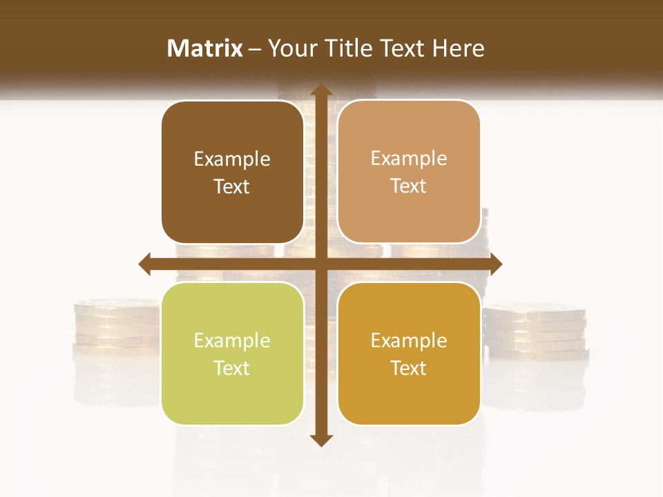 Downtown Graphic Cube PowerPoint Template