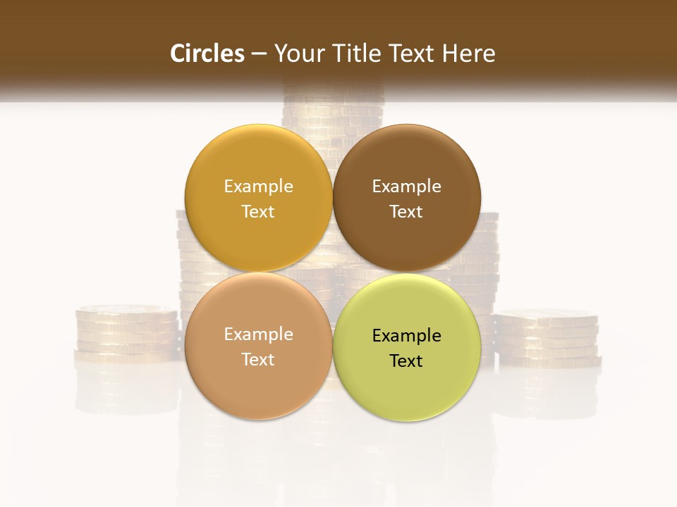 Downtown Graphic Cube PowerPoint Template