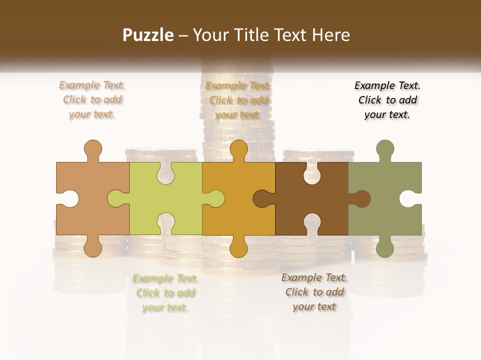 Downtown Graphic Cube PowerPoint Template