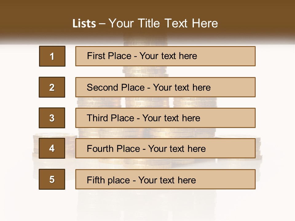 Downtown Graphic Cube PowerPoint Template