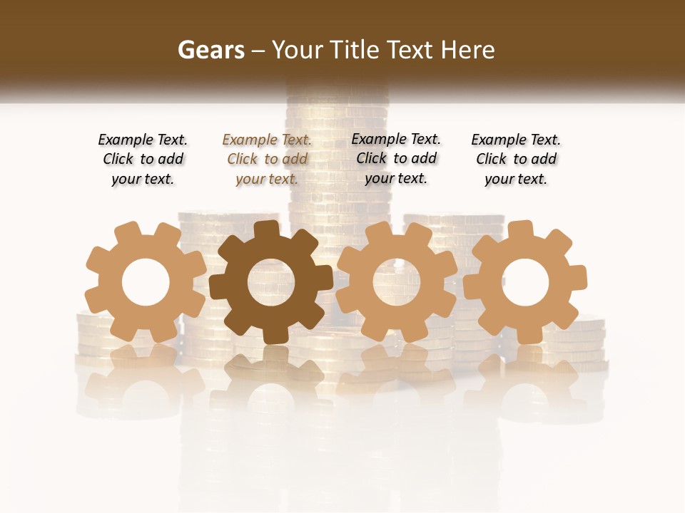 Downtown Graphic Cube PowerPoint Template