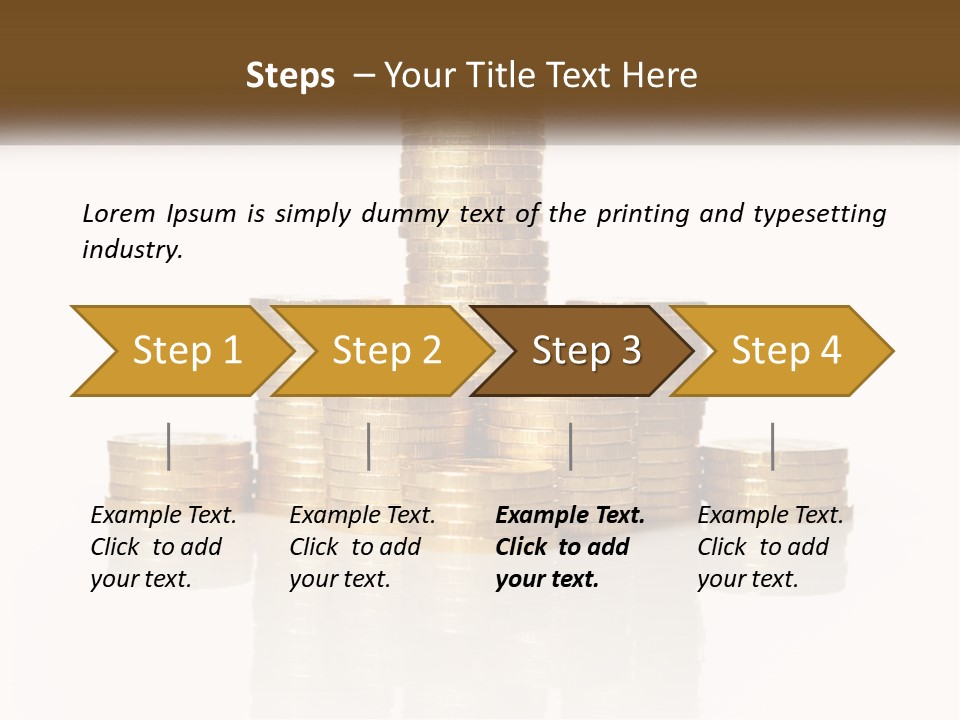 Downtown Graphic Cube PowerPoint Template