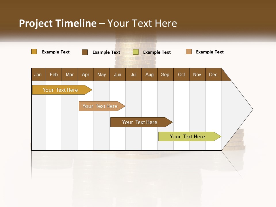 Downtown Graphic Cube PowerPoint Template