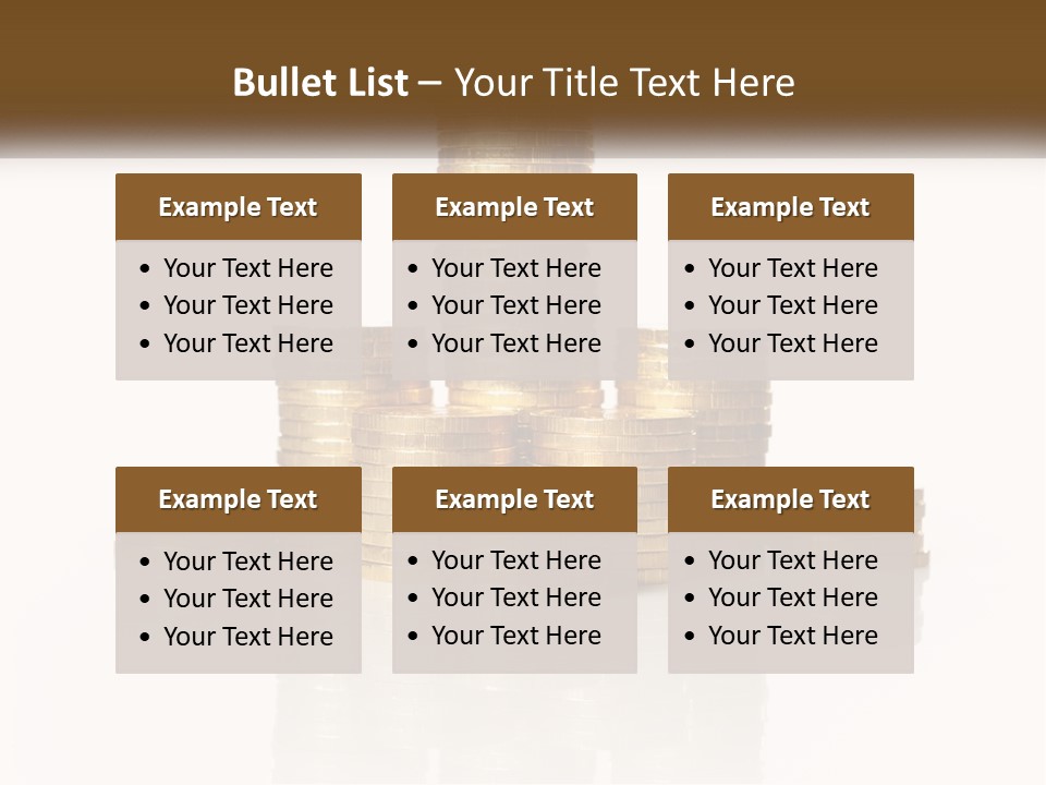 Downtown Graphic Cube PowerPoint Template