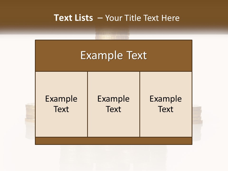 Downtown Graphic Cube PowerPoint Template