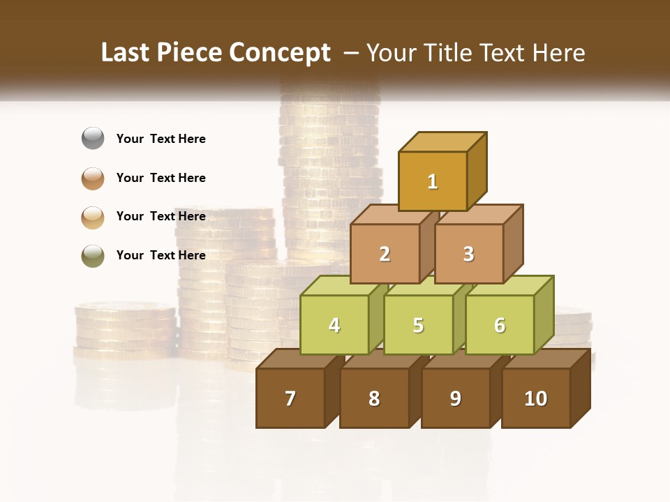 Downtown Graphic Cube PowerPoint Template