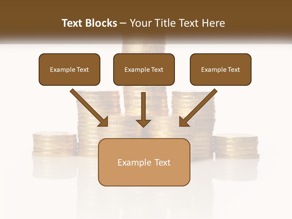 Downtown Graphic Cube PowerPoint Template