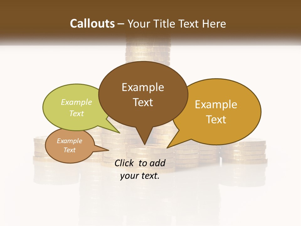 Downtown Graphic Cube PowerPoint Template