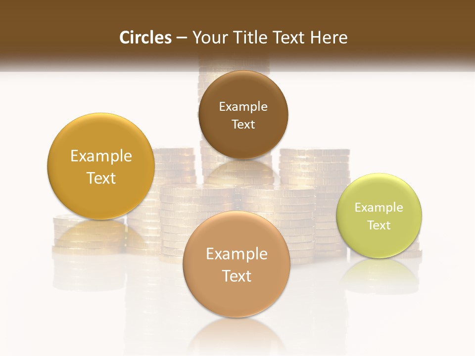 Downtown Graphic Cube PowerPoint Template