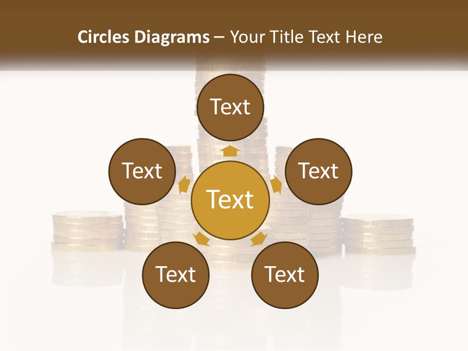 Downtown Graphic Cube PowerPoint Template