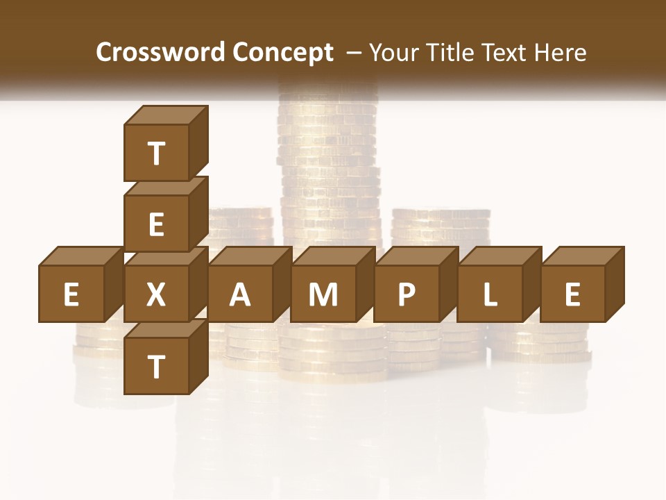 Downtown Graphic Cube PowerPoint Template