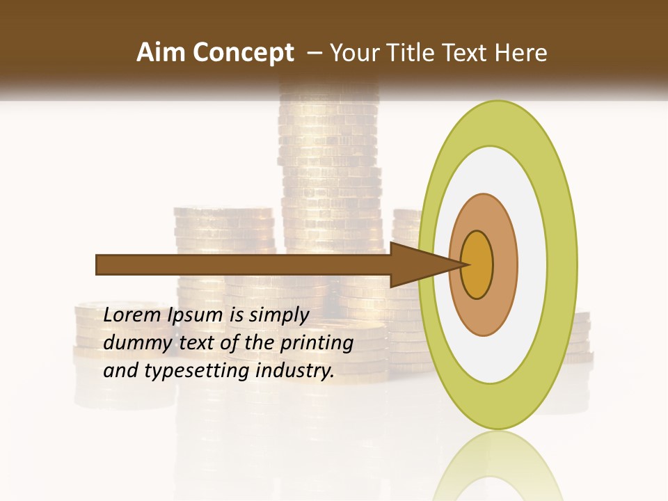 Downtown Graphic Cube PowerPoint Template