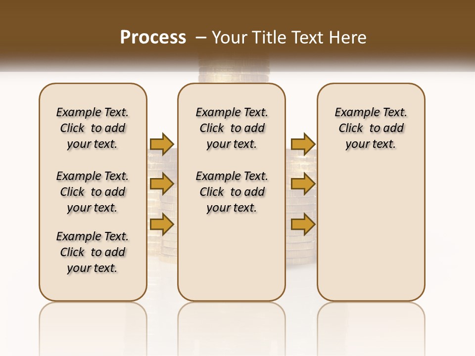 Downtown Graphic Cube PowerPoint Template