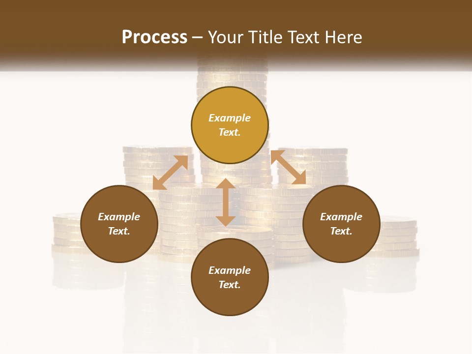 Downtown Graphic Cube PowerPoint Template