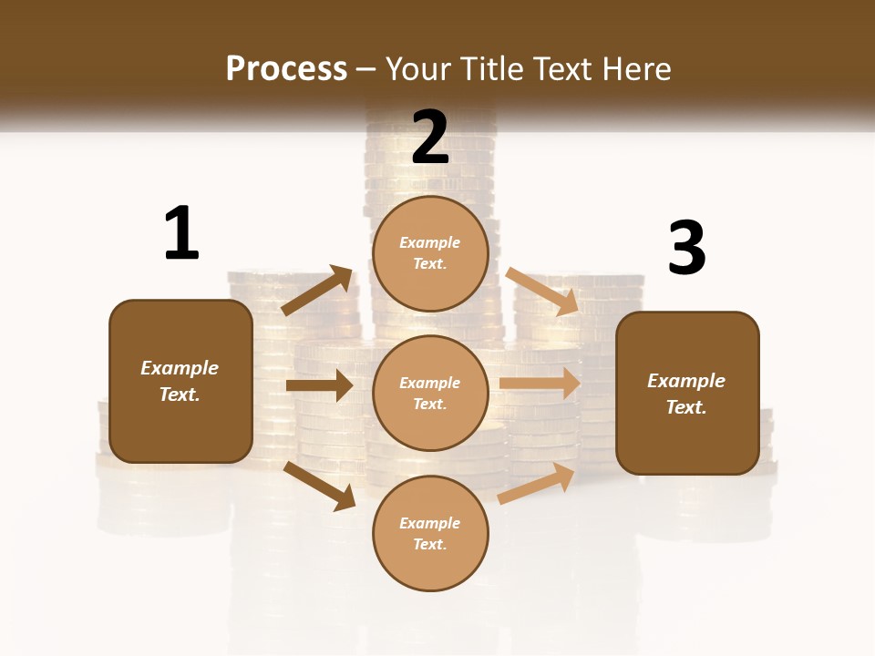 Downtown Graphic Cube PowerPoint Template