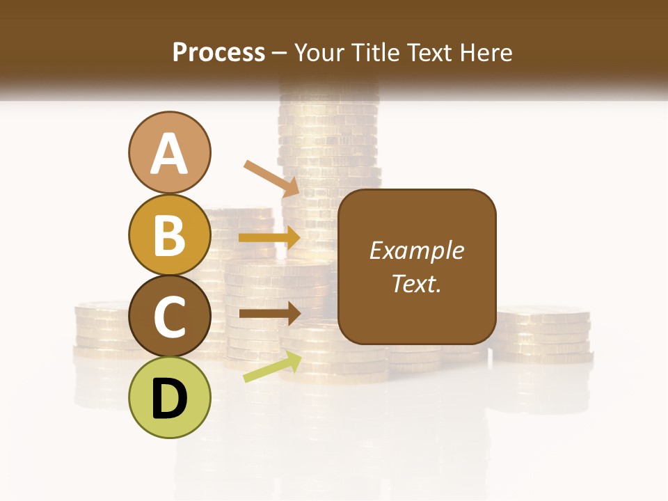 Downtown Graphic Cube PowerPoint Template