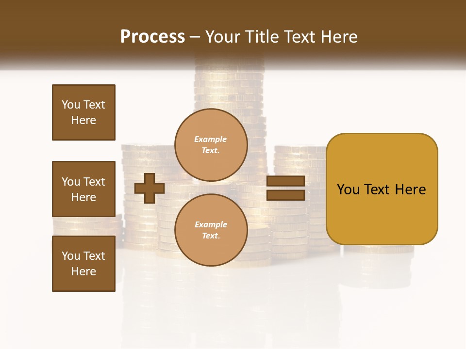 Downtown Graphic Cube PowerPoint Template