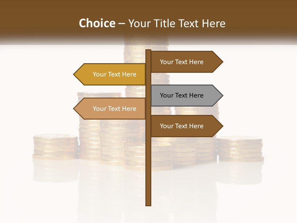 Downtown Graphic Cube PowerPoint Template