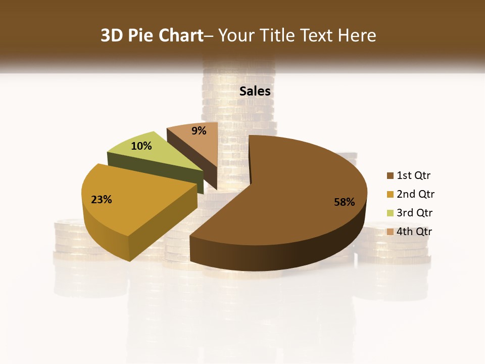 Downtown Graphic Cube PowerPoint Template