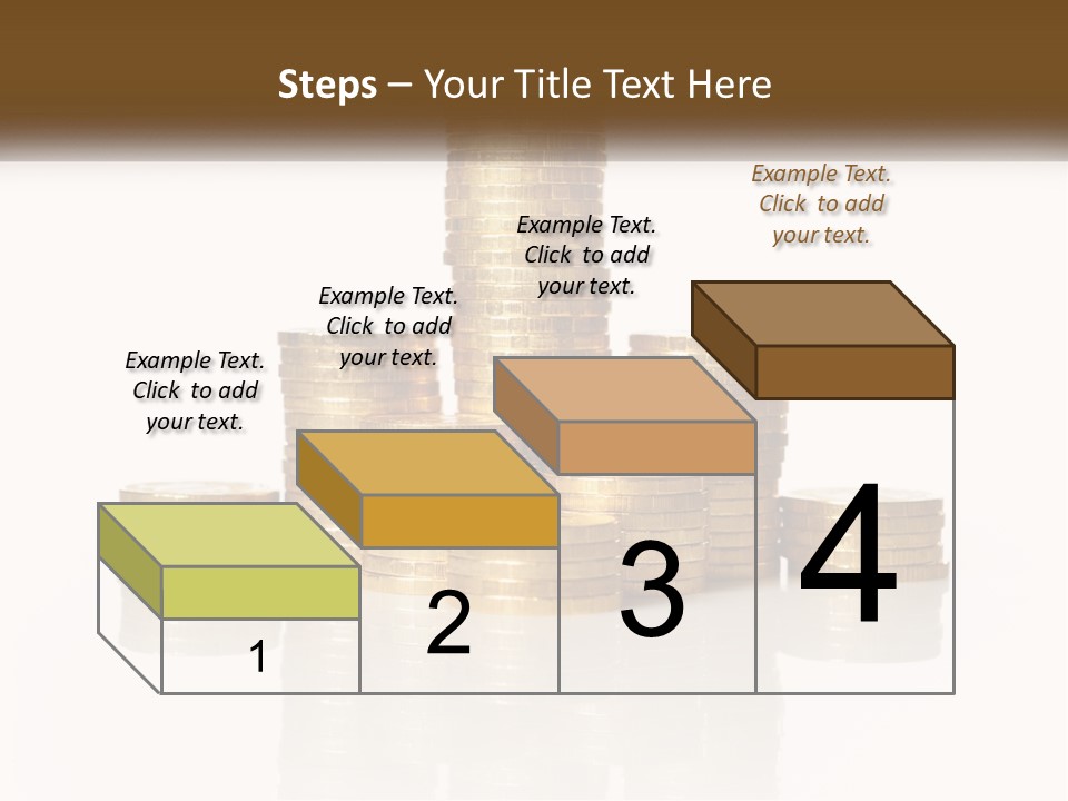 Downtown Graphic Cube PowerPoint Template