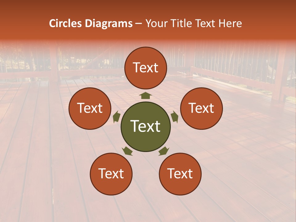 Ball Structure City PowerPoint Template