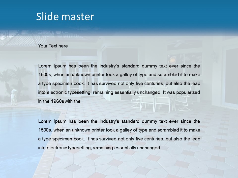 Shape Structure Skyscraper PowerPoint Template