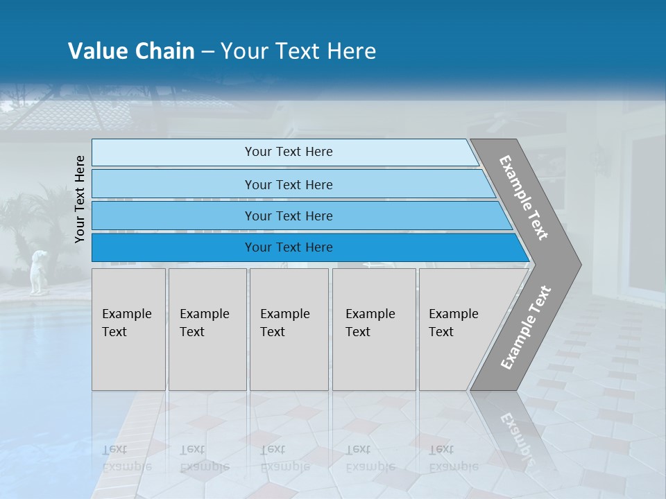 Shape Structure Skyscraper PowerPoint Template