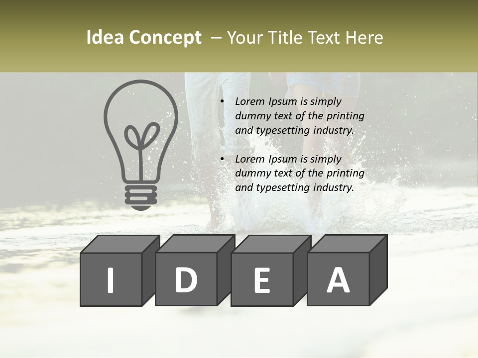 Illustration Earth Planet PowerPoint Template