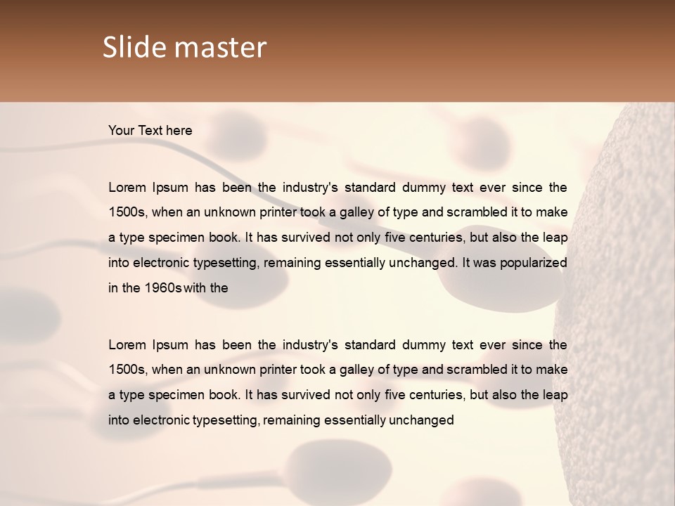 Background Structure Shape PowerPoint Template