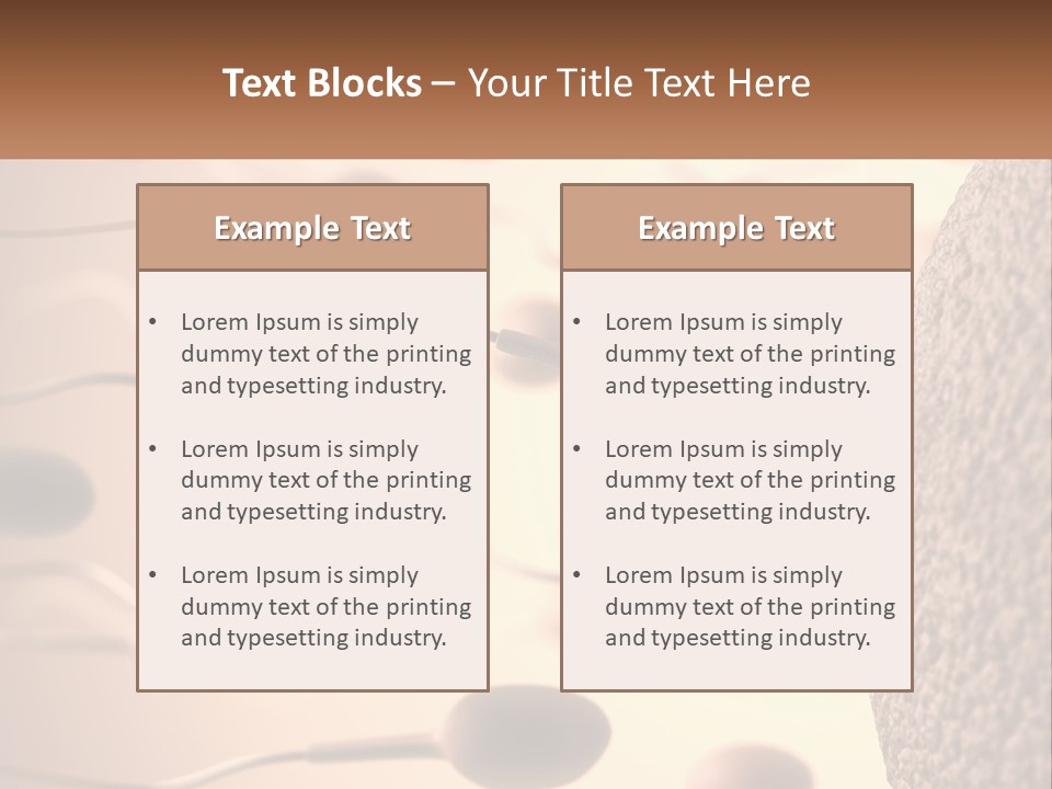 Background Structure Shape PowerPoint Template