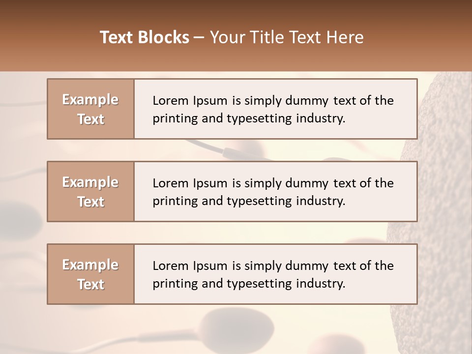 Background Structure Shape PowerPoint Template