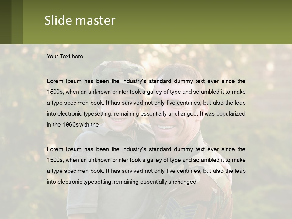 Town Globe Architecture PowerPoint Template