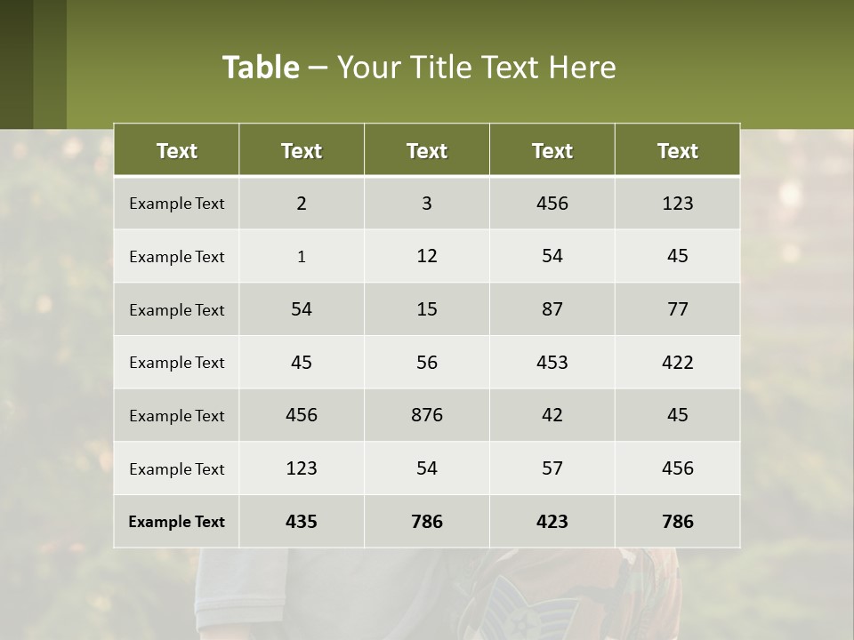 Town Globe Architecture PowerPoint Template