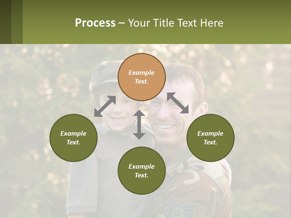 Town Globe Architecture PowerPoint Template