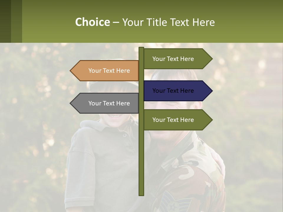 Town Globe Architecture PowerPoint Template