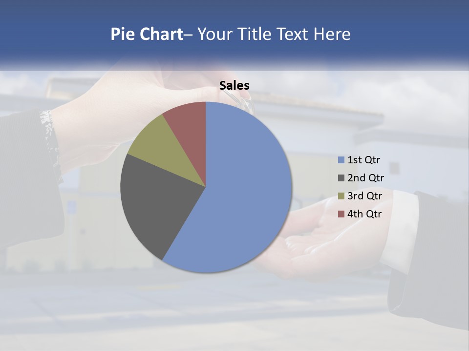 Design Downtown Skyscraper PowerPoint Template