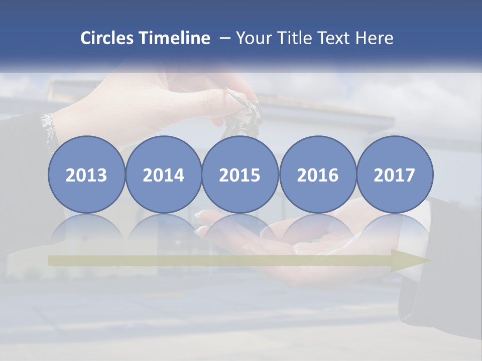 Design Downtown Skyscraper PowerPoint Template