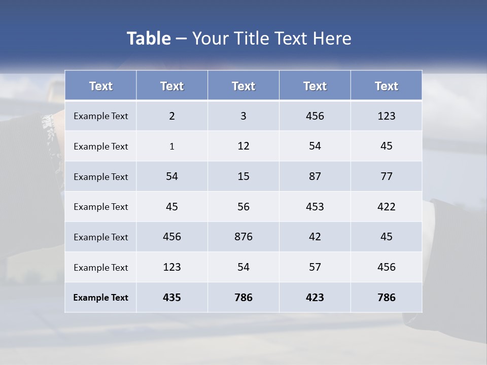 Design Downtown Skyscraper PowerPoint Template