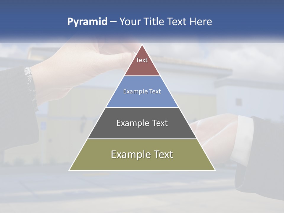Design Downtown Skyscraper PowerPoint Template