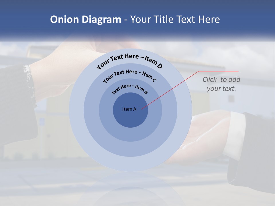 Design Downtown Skyscraper PowerPoint Template